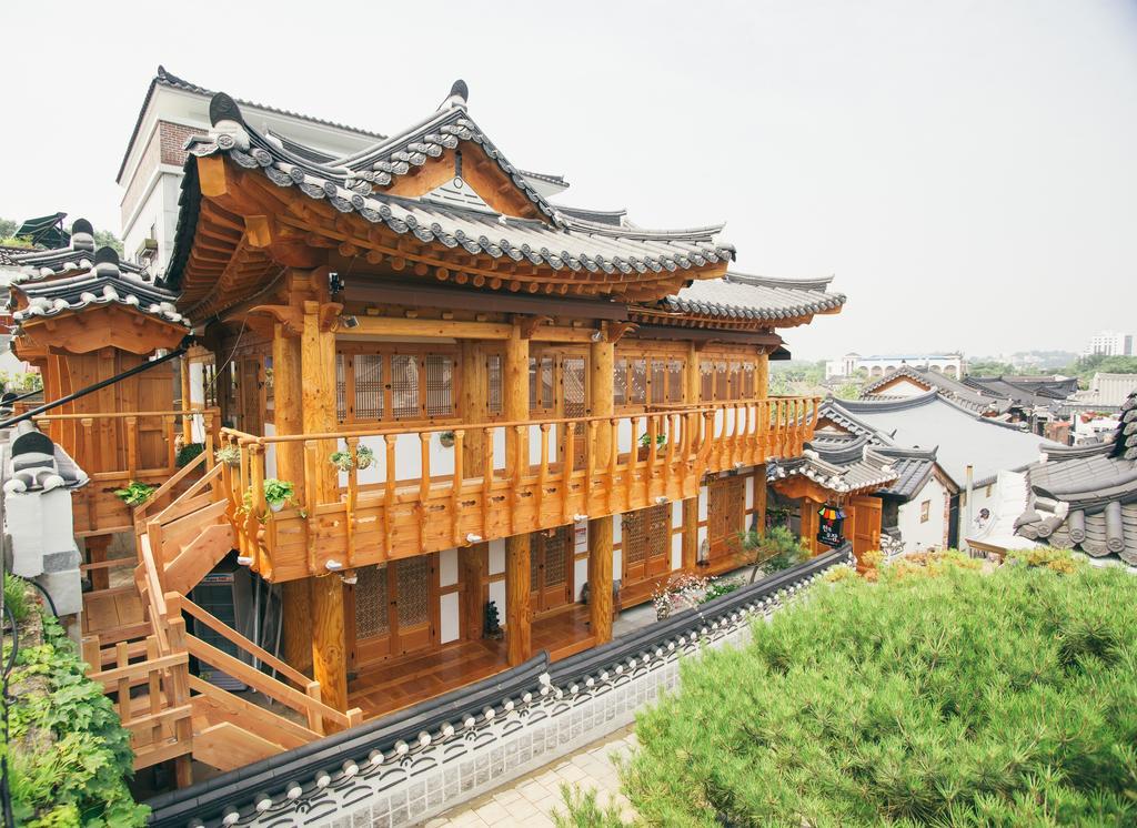 Laon Hanok Gguljam Jeonju Exteriör bild